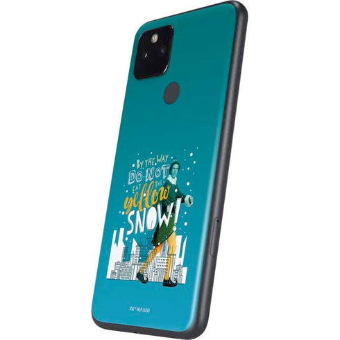 Elf Buddy Don’t Eat Yellow Snow Google Pixel 5a Skin